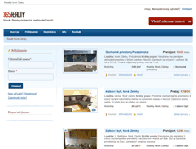 Tablet Screenshot of nove-zamky.365reality.sk